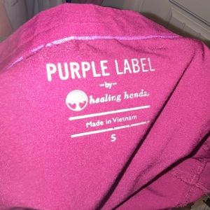 Healing Hands Purple Label size small scrub pants